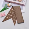Faixa de Cabelo Dupla Face Estampada Polca Versátil Paisley Dot Nova Coleção Primavera/Outono 2025 para Decoração de Cabelo