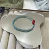 "Camisa de Primavera Delgada" Nuevo Estilo Chino Pulsera con Cuentas de Ópalo Cuentas de Arroz Verdes Pequeño Fresco Elegante Pulsera para Novia para Mujeres
