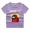 2023 Nueva ropa para niños Camiseta de manga corta de verano para niños y niñas Camisa de base de algodón Camiseta de media manga para bebé Top para niños