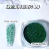 Transfronteiriço Novo Glitter Verde Lantejoulas Natural e Fresco Verão Mais Vendido Material para Unhas Conjunto de Glitter Atacado