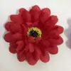 Flor de simulación de tela de seda corona de crisantemo pequeño margarita africana girasol materiales para corona DIY accesorios de decoración de arte floral venta al por mayor