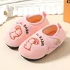 Pantuflas de algodón para bebé, colección otoño e invierno, para niños, uso en interiores, con forro de felpa, antideslizantes, para niñas, niños pequeños y niños, adecuadas para usar en casa