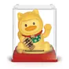 Nueva Figura del Dios de la Fortuna Solar Transfronteriza que Asiente Automáticamente, Adornos de Decoración de Escritorio de 3 Pulgadas