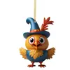 Colgante de pavo para Año Nuevo Transfronterizo Colgante para Árbol de Navidad Colgante para Coche Decoración de Árbol de Navidad Asiento Trasero del Coche