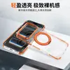Nueva Funda para Teléfono Apple Adecuada para iPhone 17 Cubierta Protectora con Soporte Magnético Giratorio Funda para Teléfono 15Prom