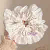 Goma para el pelo con lazo estilo coreano para mujer, Accesorio para el pelo extragrande de alta gama, Goma elástica para el pelo estilo perezoso