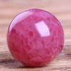 [Envío gratuito] Accesorios de purpurina rosa natural, cuentas redondas sueltas, material de bricolaje hecho a mano, pulsera duobao Wen play, mano rosa