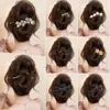 Presilha de cabelo elegante torcida para mulheres, novo modelo 2026, presilha reta para a parte de trás da cabeça que não danifica o cabelo, pequeno acessório de cabelo tipo garra