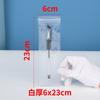 Soporte Envío Directo Bolsa Ziplock de PVC Transparente Engrosado Joyería Aretes Boca Plana Embalaje Almacenamiento Sellado Bolsa de Joyería
