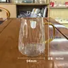 Kaikyo Cristal Transparente Hervidor de Agua Fría para Beber Agua Versión de Lujo Ligero Simple Moderno Hervidor de Agua Tetera