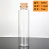 Punto de 30 mm de diámetro bayoneta Corcho botella de vidrio transparente botella de los deseos pintura de arena botella a la deriva Materiales hechos a mano DIY