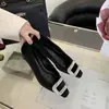 Nuevos Zapatos Planos de Punta Cuadrada con Pedrería para Mujer Primavera 2026, Zapatos Planos Versátiles Elegantes Franceses con Tira Baja, Venta Directa de Fábrica Personalización
