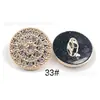 Botones Estilo Chanel con Acabado de Lujo, Botones de Perla y Oro de Alta Calidad, Accesorios para Abrigos y Gabardinas, Botones Redondos Bordados a Mano con Diamantes