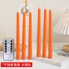 Luces de Velas Electrónicas de Colores con Control Remoto, Cabeza de Llama Larga Transfronteriza, Velas de Cumpleaños para Ambiente de Fiesta del Día de San Valentín