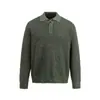 Ropa Vintage Yidao Colección Otoño 2026: Camisa de punto de alta gama estilo Old Money, textura relajada, corte holgado, con cuello polo