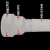Ventilador de ventilação tubo de plástico ventilação folha de alumínio tubo aquecedor de banho tubo de ventilação telescópico tamanho doméstico cabeça tubo de exaustão ar condicionado mangueira