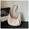 Bolso Bandolera Versátil con un Ambiente Relajado, Bolso de Hombro Único Tipo Croissant, Nuevo Modelo 2026, Bandolera Casual Retro para Viajes Transfronterizos, Bolso Tipo Empanada