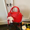 Bolso de Mano Casual Simple de Alta Gama Estilo Coreano para Mujer, Nuevo Bolso Cruzado Cuadrado Pequeño de Verano 2026 Tendencia
