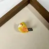 Lindos Pasadores de Animales para Niños, Pinzas Pequeñas de Garra de Acrílico con Adorables Diseños de Pájaros, Accesorios para el Cabello para Niñas, Disponibles en 14 Colores