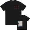 Camiseta Rock Band 9inch Nails Peel It Back Tour 2025 Nova Algodão Verão Gola Redonda Camiseta Masculina
