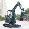 Excavadora Pequeña para Excavación de Zanjas en Huertos Agrícolas y Forestales, Miniexcavadora de 12 Pulgadas para Ingeniería de Tuberías, Herramienta de Excavación de Zanjas para Huertos de 20 Pulgadas