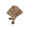 Bufanda Triangular de Cachemir para Mujer 100% Cachemir Puro Otoño e Invierno Color Sólido La Más Fácil de Combinar Moda Casual Bufanda Cálida de Punto