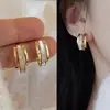 Aguja de plata 925, diseño de nicho, aretes de puesto de mercado nocturno, fuente mayorista, aretes de moda estilo coreano, aretes populares