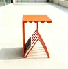 Entrega no mesmo dia: Mesa Lateral de Metal, Estante de Armazenamento em Forma de Linha, Armário de Cabeceira, Estante de Armazenamento, Armário Lateral de Chão, Mesa Pequena, Mesa Lateral de Sofá