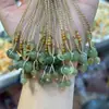 Pingente de Cadeado Xiangyun Buda Guanyin de Jade Hetian Natural Estilo Chinês Feijão das Quatro Estações de Jade Hetian Marca Wuxi Pingente de Jade