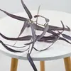 Folhas de Eucalipto Curvas Pequenas para Decoração de Casa, Atacado Transfronteiriço, Série de Cores Flores Artificiais, Adereços de Fotografia, Decoração