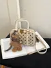 Bolso Boston de Lunares Nuevo 2026 para Mujer, Bolso de Mano Lindo Versátil Moda Estilo Coreano, Bolso de Hombro, Bolso Cruzado