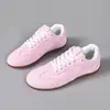 Moda Transfronteriza Europea y Americana Primavera y Otoño 2026 Comercio Exterior Con Cordones Talla Grande Punta Redonda Stock Listo Zapatos Planos de Suela Simple Mujer Venta al por Mayor Talla Grande