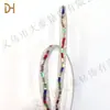 Tira de dibujo de semicírculo tridimensional de pedrería al por mayor accesorios para joyería DIY diamante de cristal equipaje ropa cordón decorativo para zapatos accesorios de taladrado en caliente