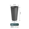 Vaso de Agua de Acero Inoxidable 304 Vintage, Vaso para Jugo Estilo Retro, Vaso de una Sola Capa para Bebidas Frías, Taza de Té, Vaso Estilo Japonés, Vaso para Cerveza