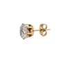 Comercio Electrónico Transfronterizo Suministro Acero de Titanio Acero Inoxidable Zirconia Pendientes Brillantes para Hombres y Mujeres Joyería de Seis Garras Accesorios para Pendientes Pendientes