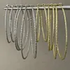 Pendientes de Aro Lisos Minimalistas de Textura Metálica Estilo Coreano para Uso Diario, Pendientes de Aro Metálicos Básicos Versátiles
