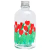 Garrafa de Vidro DIY Pintada à Mão Kit de Materiais Artesanais Garrafa Estrela da Sorte Graffiti Pintado para Crianças Vaso de Pintura Criativa