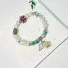 Pulsera de Cerámica Jingdezhen Nueva Pulsera de Cerámica Jingdezhen China Simple Joyería Puesto Regalo para Estudiantes Joyería