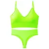 Ropa interior para mujeres con busto grande, efecto minimizador, acanalada, sin varillas, push-up, camisola, conjunto de sujetador de copa triangular francés, cómodo