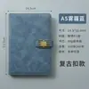 Cuaderno A5 Logo Personalizado Cuaderno Engrosado con Hebilla Reunión de Negocios Cuaderno A5 Bloc de Notas de Cuero Suave Venta al por Mayor