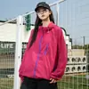 Ropa de Protección Solar de Nailon de Seda de Hielo UPF50+ Transpirable, Ligera y Anti-UV Ropa de Protección Solar con Capucha Ropa de Color para la Piel al Aire Libre