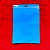 En stock Bolsa de Película Perlada de Color Bolsa Yin y Yang Engrosada Bolsa de Embalaje Azul Estuche Plano de Cuero Embalaje de Regalo Bolsa Compuesta