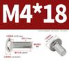 Pernos de Carruaje 304 M6-M12 Acero Inoxidable Cabeza Semiredonda Cuello Cuadrado Pernos Marco de Puente M4M5M8M10 Pernos de Estructura de Acero