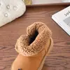 Botas de Algodão Quentes Espessas de Pelúcia para Crianças do Nordeste 2026 Inverno Novo Botas Curtas Antiderrapantes Fáceis de Calçar Botas de Neve para Meninas