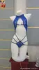 Lingerie Íntima e Sexy de Menina Apimentada com Body de Renda Transparente Decotado nas Costas Vazado Fora do Ombro Qqny
