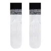 Calcetines de Yoga de Nuevo Estilo para Mujer, Calcetines de Media Pantorrilla con Color Degradado, Calcetines Deportivos Largos Profesionales para Pilates de Mujer, Antideslizantes para Interiores