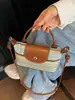 Bolso de Mano Pequeño Tejido Transfronterizo para Mujer Verano 2026 Nuevo Estilo Bolso de Hombro Único Cruzado Bolso Pequeño para Vacaciones en la Playa Bolso Tejido de Paja