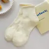 Calcetines Cortos de Color Sólido Color Dopamina para Mujer, Resistentes al Olor, Absorbentes de Sudor, Calcetines de Tubo Corto, Calcetines de Algodón al por Mayor, Industria del Calcetín Zhuji, Estilo Delgado