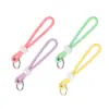 Copo pequeno de água doce cordão de silicone cordão de celular chaveiro simples corda de pendurar universal chaveiro de carro criativo anel