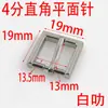 Fivela de Pinos Planos em Ângulo Reto 4mm 13mm Suprimento de Guangzhou Pacote com Acessórios Acessórios de Ferragens para Sacolas com Pino